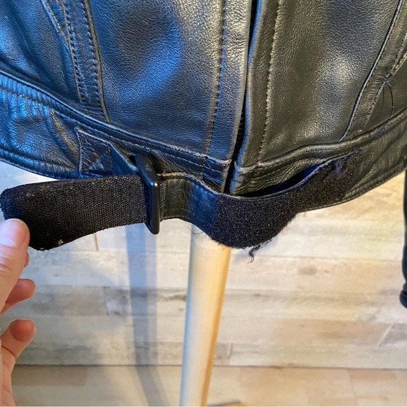 Vintage‎ Rhyno men’s  leather armoured motorcycle jacket in size 44 - Picture 11 of 16